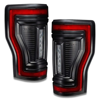 ORACLE Lighting | Flush Mount LED Tail Lights | Ford Super Duty | 5896-504, 5896-504-T
