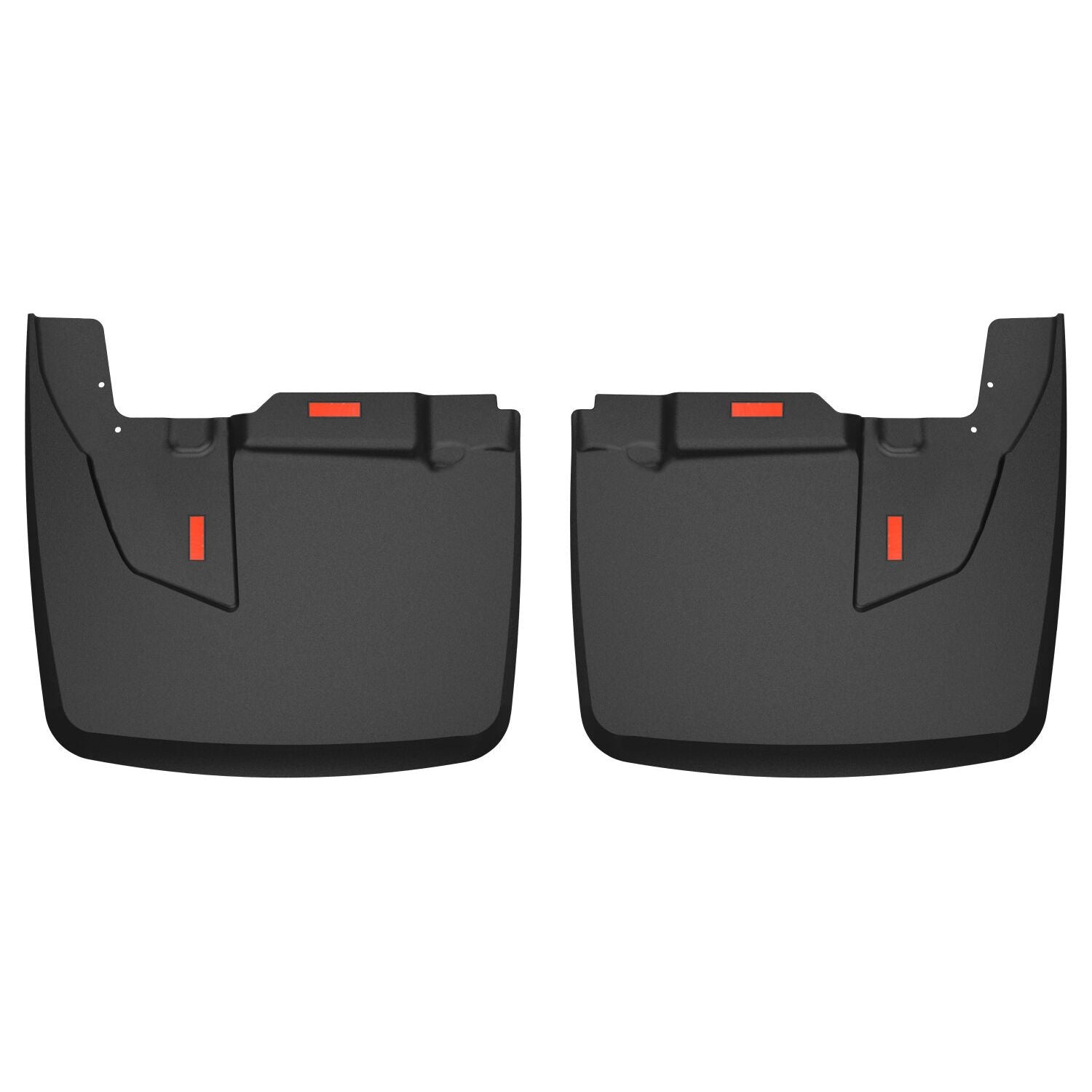 Husky Liners | Custom Mud Guards Dually Rear Mud Guards For 2019-2024 3500 with fender flares Husky Liners | 59071