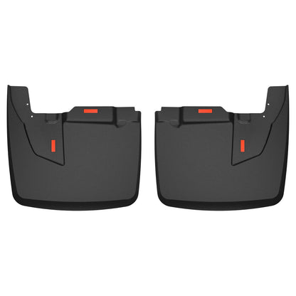 Husky Liners | Custom Mud Guards Dually Rear Mud Guards For 2019-2024 3500 with fender flares Husky Liners | 59071