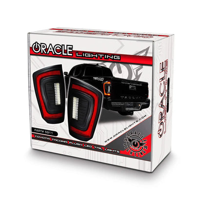 ORACLE Lighting | Flush Lensless LED Tail Lights | Toyota Tacoma | 5911-504, 5911-504-T