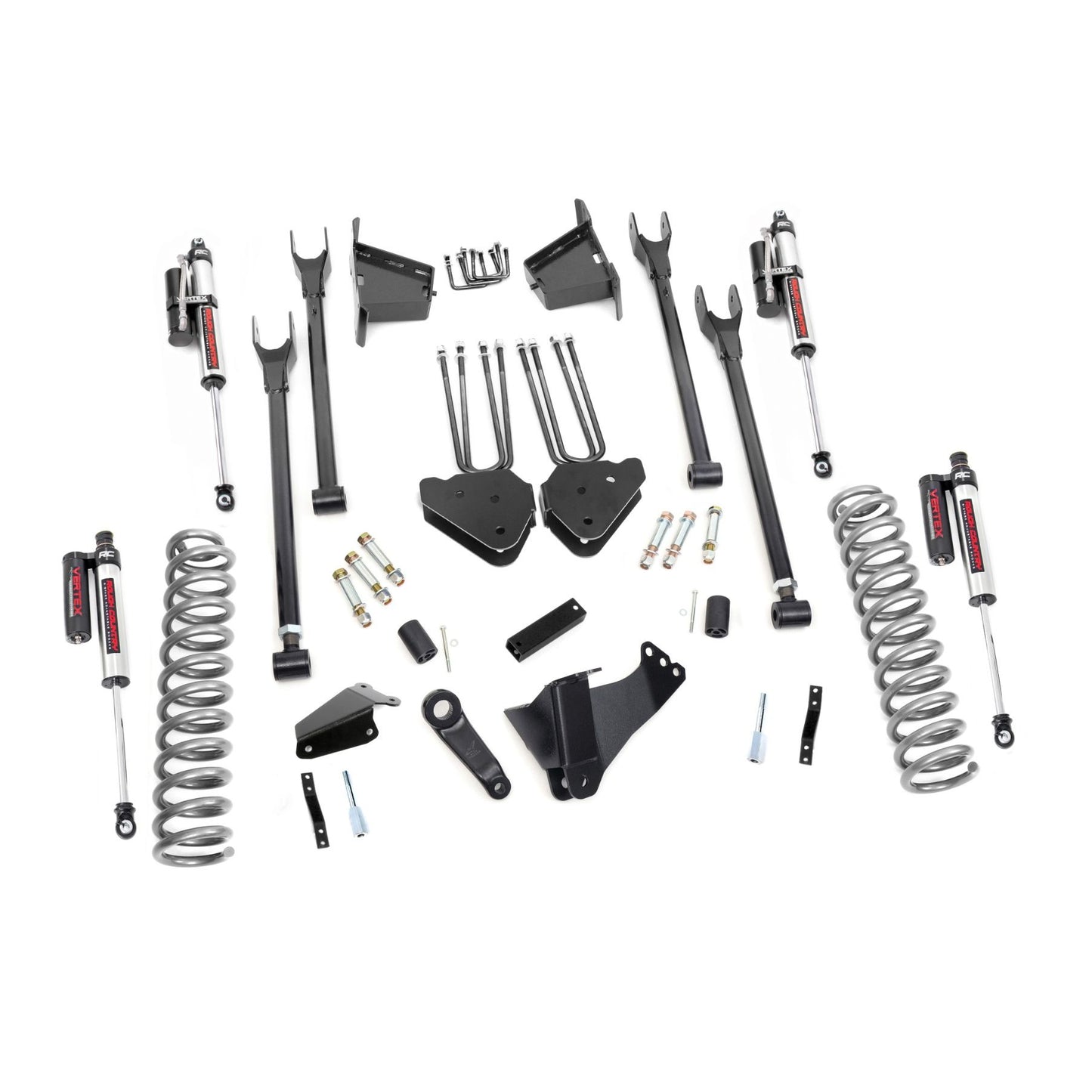 ROUGH COUNTRY | 8 Inch Lift Kit  4 Link  RR Blocks  Vertex  Ford F-250/F-350 Super Duty (05-07) | 59150