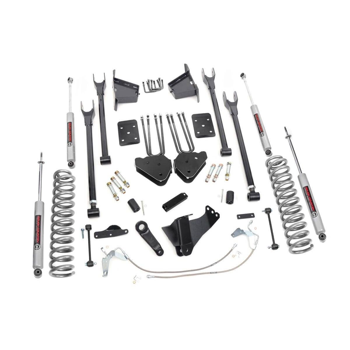 ROUGH COUNTRY 8 Inch Lift Kit | 4 Link | Ford F-250/F-350 Super Duty 4WD (2008-2010) | 592.2