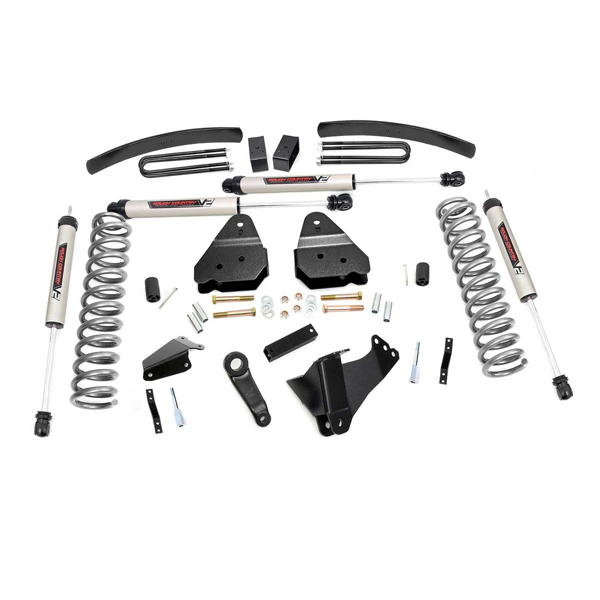 ROUGH COUNTRY 6 Inch Lift Kit | Gas | V2 | Ford F-250/F-350 Super Duty 4WD (2005-2007) | 59670
