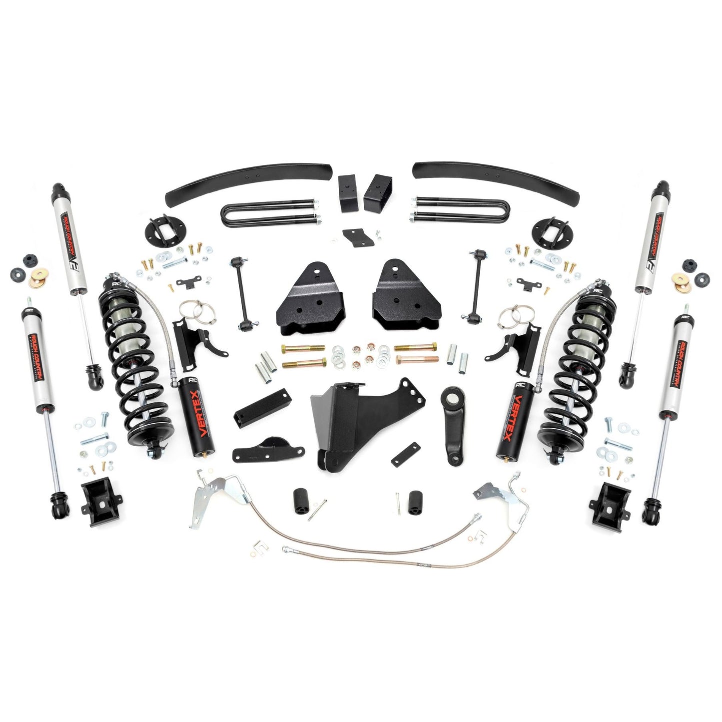 ROUGH COUNTRY | 6 Inch Lift Kit    Gas    C/O V2  Ford F-250/F-350 Super Duty 4WD (08-10) | 59758