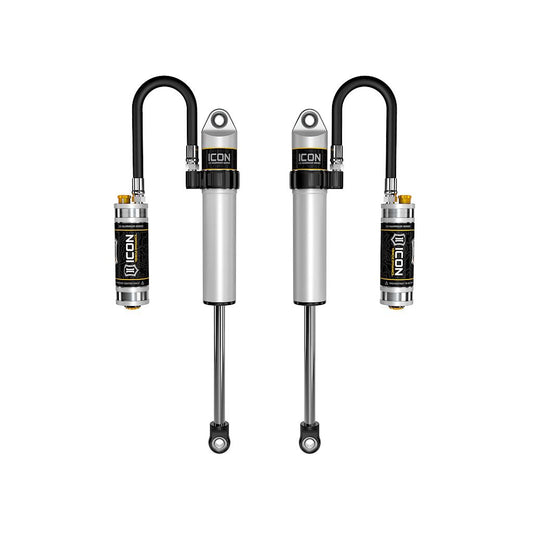 ICON VEHICLE DYNAMICS | 2005-2023 Toyota Tacoma 2003-2024 Toyota 4Runner  2007-2014 Toyota FJ Cruiser 2003-2009 Lexus GX470 Front 2.5 Vs Remote Reservoir W/ CDCV S2 Secondary Shocks Pair Icon Vehicle Dynamics | 59706CP