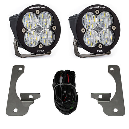 BAJA DESIGNS Jeep JK LED Light Kit 13-16 JK Rubicon X/10th Anne/Hard Rock Squadron-R Pro Baja Designs I 597523