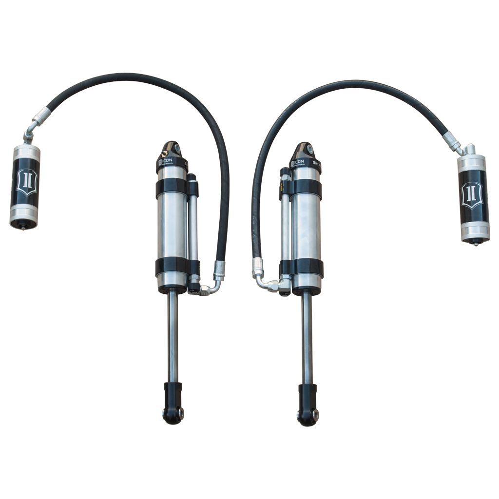 ICON VEHICLE DYNAMICS | 2007-2014 Toyota FJ Cruiser 2003-2024 Toyota 4Runner 2003-2009 Lexus GX470 0-3.5 Inch Lift 2.5 Vs Omega Bypass Remote Reservoir Front Secondary Shocks Pair Icon Vehicle Dynamics | 59906P