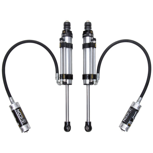 ICON VEHICLE DYNAMICS | 2007-2014 Toyota FJ Cruiser 2003-2024 Toyota 4Runner 2003-2023 Lexus GX 1-3 Inch Lift Rear 2.5 Vs Omega Bypass Remote Reservoir Shocks Pair Icon Vehicle Dynamics | 59910P