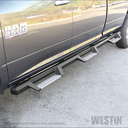 Westin HDX Stainless Drop Wheel-to-Wheel Nerf Steps 2010-2018 Ram 2500/3500 Crew Cab 8.0' Bed