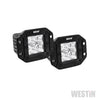 WESTIN AUTOMOTIVE | FM4Q Flush Mount LED  All  FM4Q 3W Osram w/mounting hardware & pigtail connectors (Set-2)  Blk | 09-1218FM4