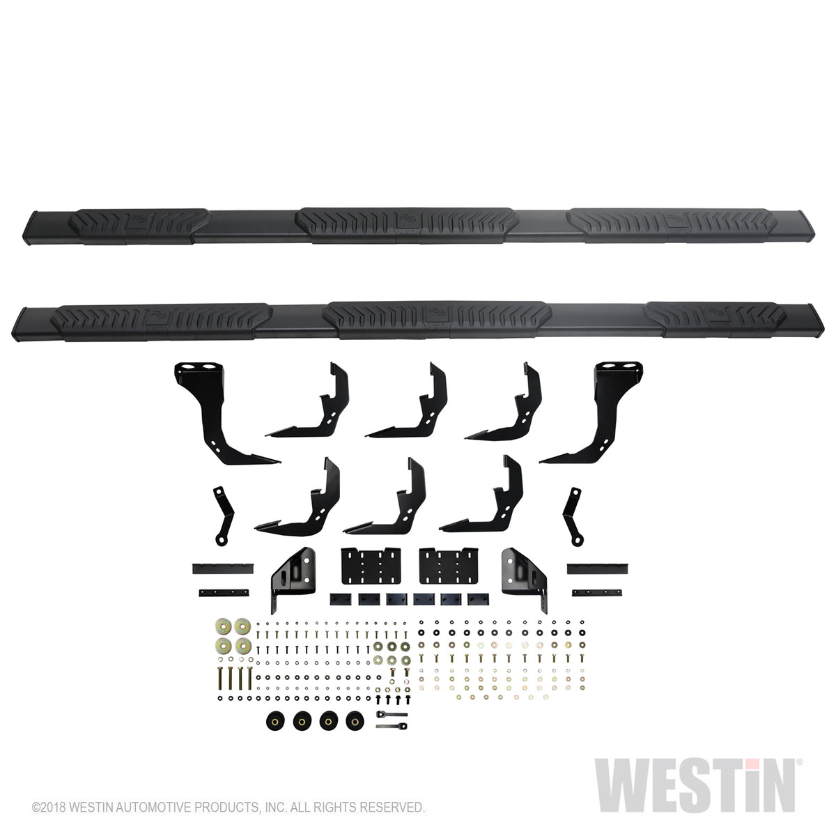 Westin R5 M-Series Wheel-to-Wheel Nerf Steps 2019-2024 Chevy/GMC Silverado/Sierra 1500 Crew Cab