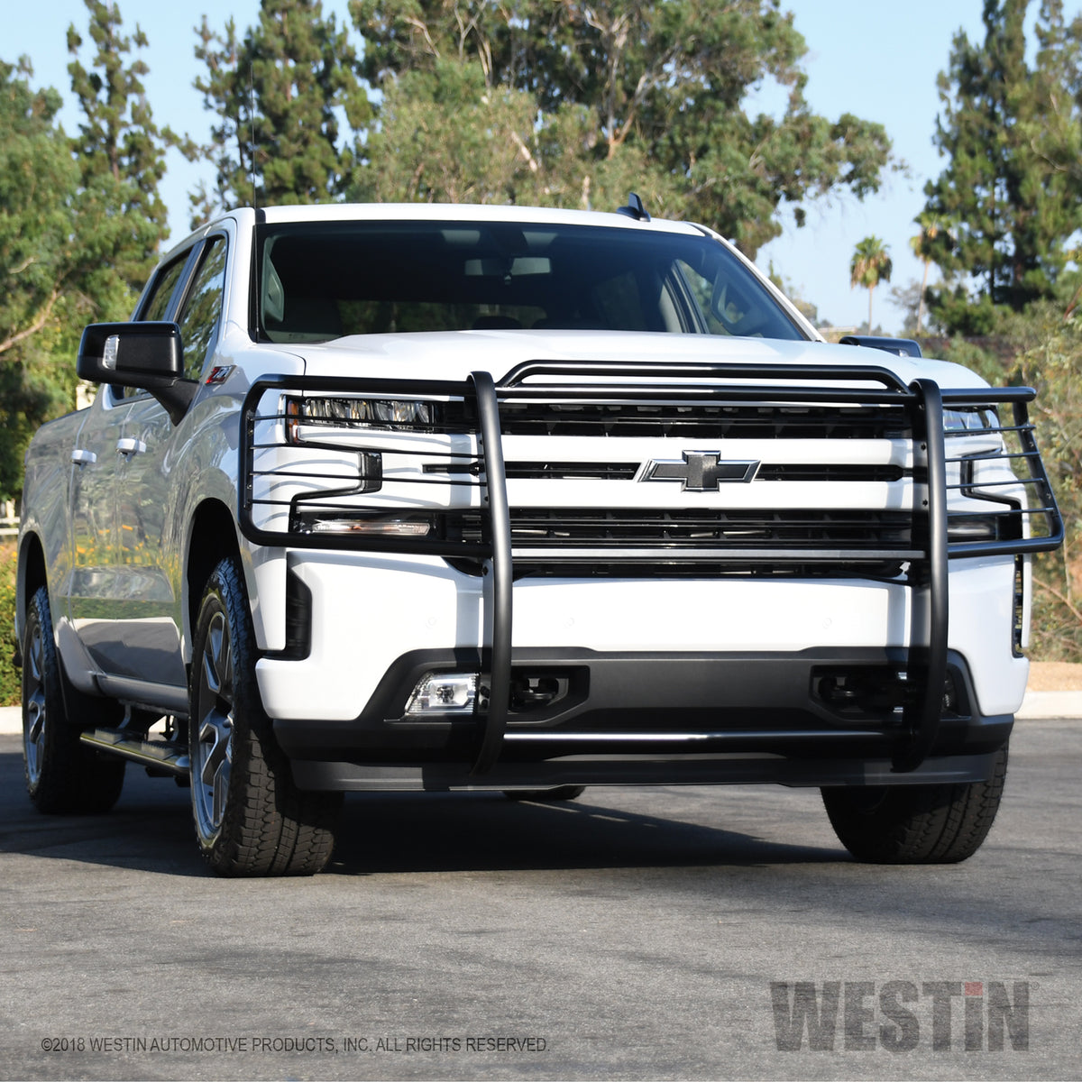 Westin Sportsman Grille Guard 2019-2024 Chevy Silverado 1500