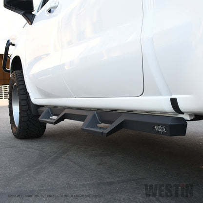 Westin HDX Drop Nerf Steps 2019-2024 Chevy/GMC Silverado/Sierra 1500 Crew Cab