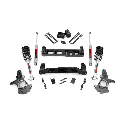 Rough Country 5 Inch Lift Kit | Alu/Stamp Steel | N3 Struts | Chevy/GMC 1500 (14-18 & Classic) 24834