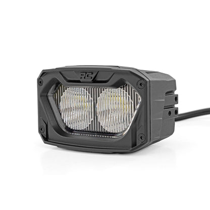 ROUGH COUNTRY | 5 Inch Light Pods  White/Amber DRL  Flood  Pair | 70118
