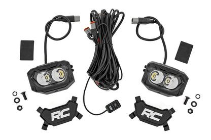 ROUGH COUNTRY | 5 Inch Light Pods  White/Amber DRL  Spot  Pair | 70117