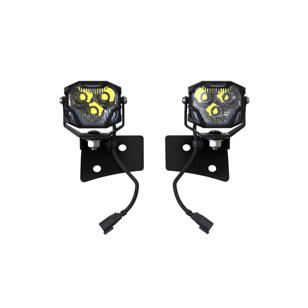 Morimoto Ditch Light Brackets: Jeep JK (07-18 / Set)