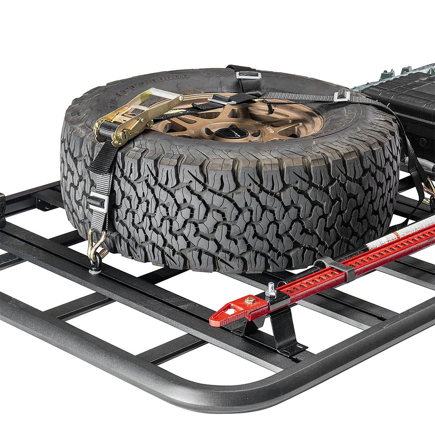 SMITTYBILT | Defender Platform Roof Rack 57 Inch Wide x 60 Inch Long x 2 Inch Sides Smittybilt |6057