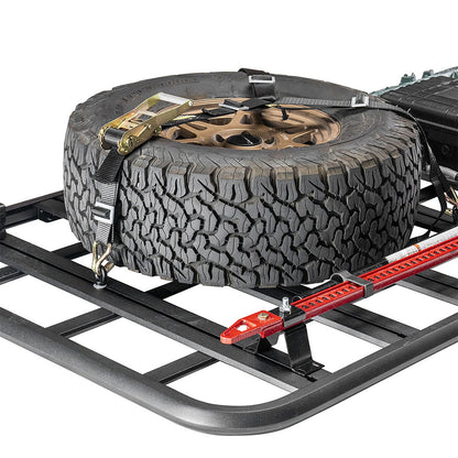SMITTYBILT | Defender Platform Roof Rack 57 Inch Wide x 60 Inch Long x 2 Inch Sides Smittybilt |6057