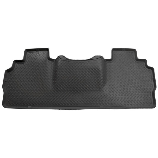 Husky Liners | Classic Style 2nd Seat Floor Liner For 2006-2009 Ram 1500/2500/3500 Husky Liners | 60851 in black rubber.