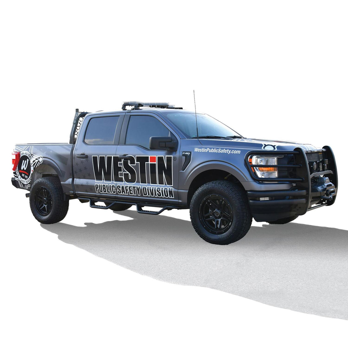 Westin Outlaw Drop Nerf Steps 2015-2024 Ford F-150 SuperCrew