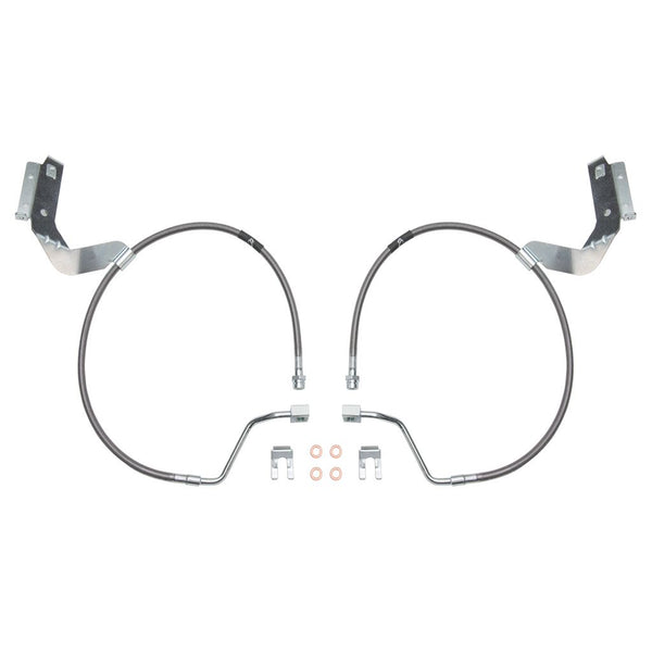 ICON VEHICLE DYNAMICS | 2017-2025 Ford F-250/F-350 Super Duty Front 4.5 Inch-7 Inch Lift Extended Stainless Brake Line Kit Icon Vehicle Dynamics | 61110