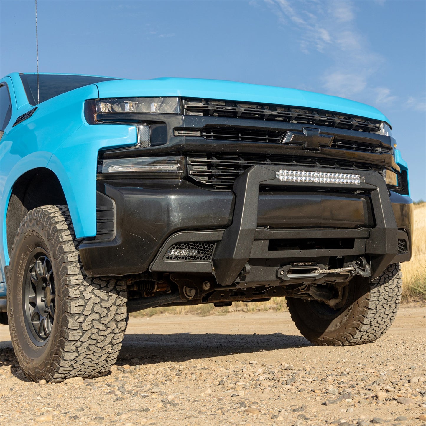 SMITTYBILT | Orion Front Bumpe 2019-2021 Chevrolet Silverado 1500 Smittybilt |612923