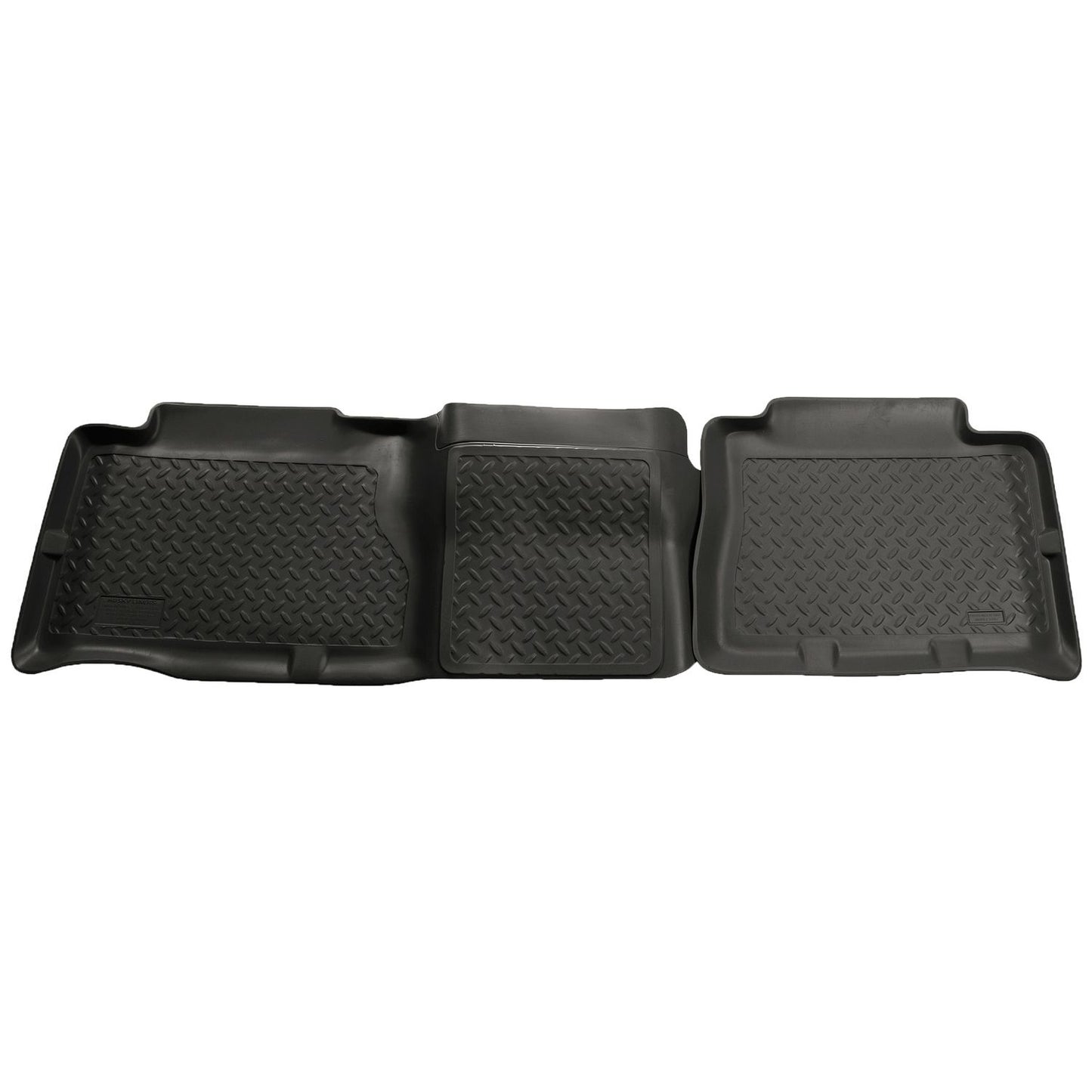 Husky Liners | Classic Style 2nd Seat Floor Liner For 2000-2007 Tahoe/Yukon/Escalade/H2 Husky Liners | 61451 in black rubber