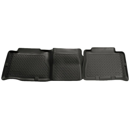Husky Liners | Classic Style 2nd Seat Floor Liner For 2000-2007 Tahoe/Yukon/Escalade/H2 Husky Liners | 61451 in black rubber