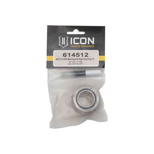 ICON VEHICLE DYNAMICS | 64031/214030 Bearing And Ret Ring Kit Icon Vehicle Dynamics | 614512
