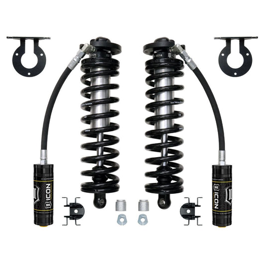 ICON VEHICLE DYNAMICS | 2005-2023 Ford F-250/F-350 Super Duty 4WD 2.5-3 Inch Lift V.S. 2.5 Series Coilover Conversion Kit Remote Reservoir W/ Caster Cams Icon Vehicle Dynamics | 61720