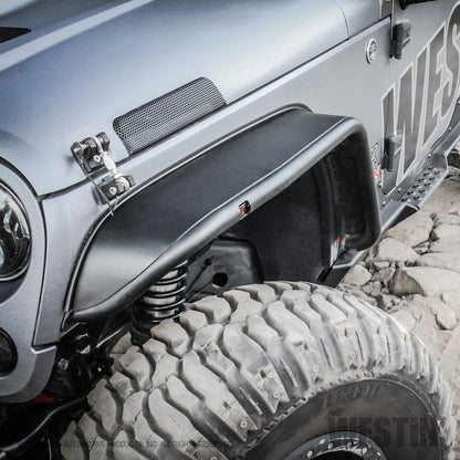 Westin Tube Fenders - Front 2007-2018 Jeep Wrangler JK