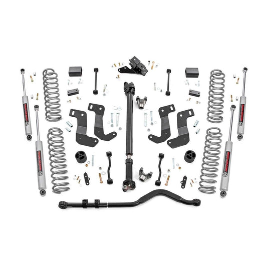 ROUGH COUNTRY 3.5 Inch lift Kit | C/A Drop | FR D/S | Jeep Wrangler Unlimited 4WD (24-25) | 91930