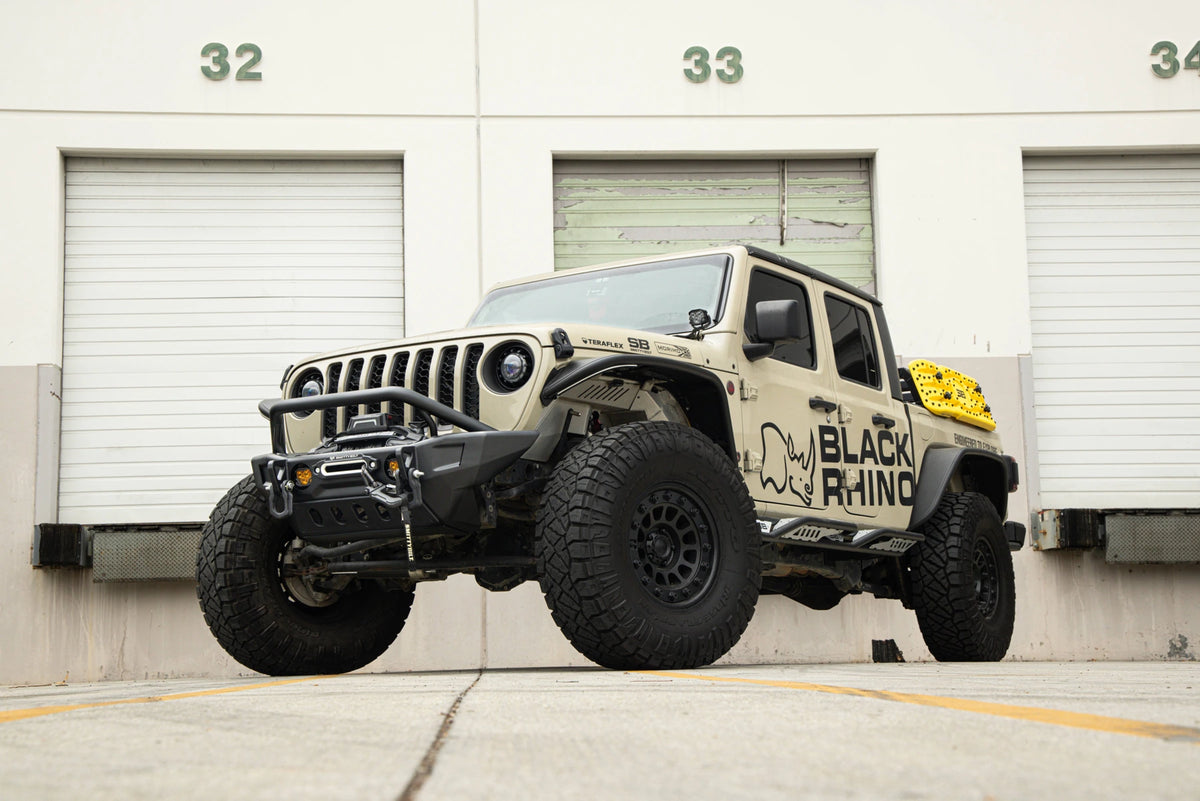 XRC Gen 3 Front Bumper – Textured Black (07+ JK/JL/JT) view 1
