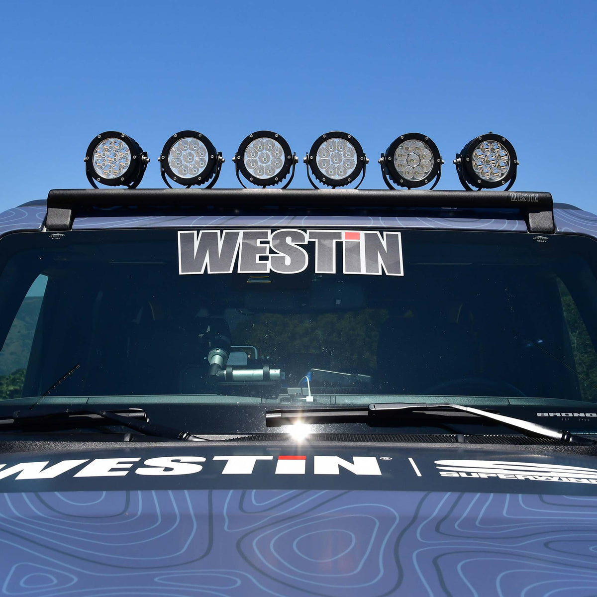 Westin XTS Bronco Overhead Light Mount 2021-2024 Ford Bronco