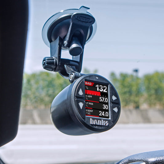 BANKS POWER | Single Gauge Pod Kit 52Mm Sticky Base | 63341