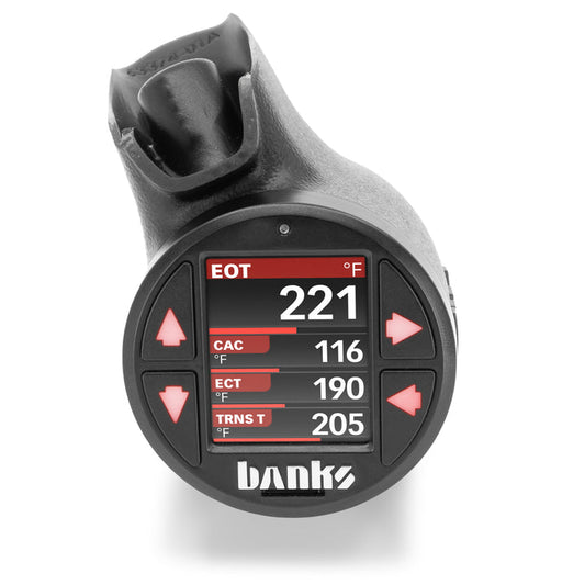 BANKS POWER | iDash Stealth Pod Mounts For 11-16 Ford Super Duty Single Gauge | 63374