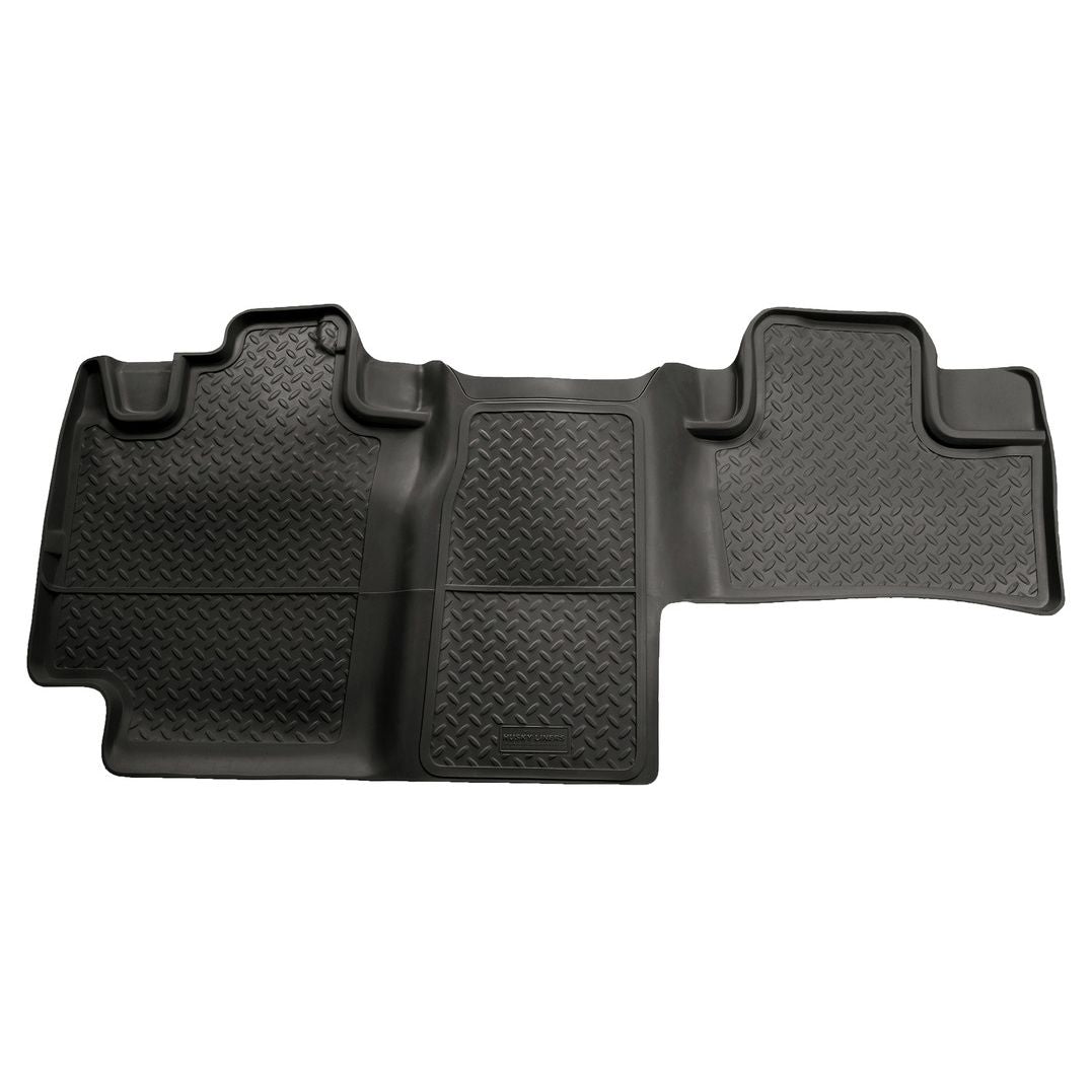 Husky Liners | Classic Style 2nd Seat Floor Liner For 2004-2008 F-150 Husky Liners | 63671 in black rubber, custom fit for durability.