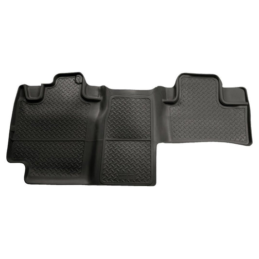 Husky Liners | Classic Style 2nd Seat Floor Liner For 2004-2008 F-150 Husky Liners | 63671 in black rubber, custom fit for durability.