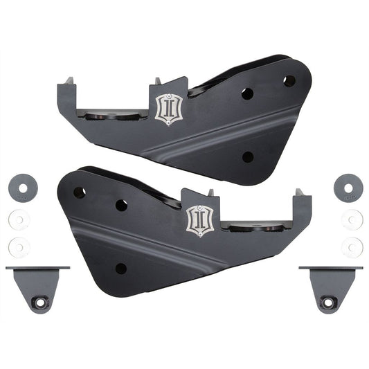 ICON VEHICLE DYNAMICS | 2017-2022 Ford F-250/F-350 Super Duty 4WD Radius Arm Drop Kit Icon Vehicle Dynamics | 64055