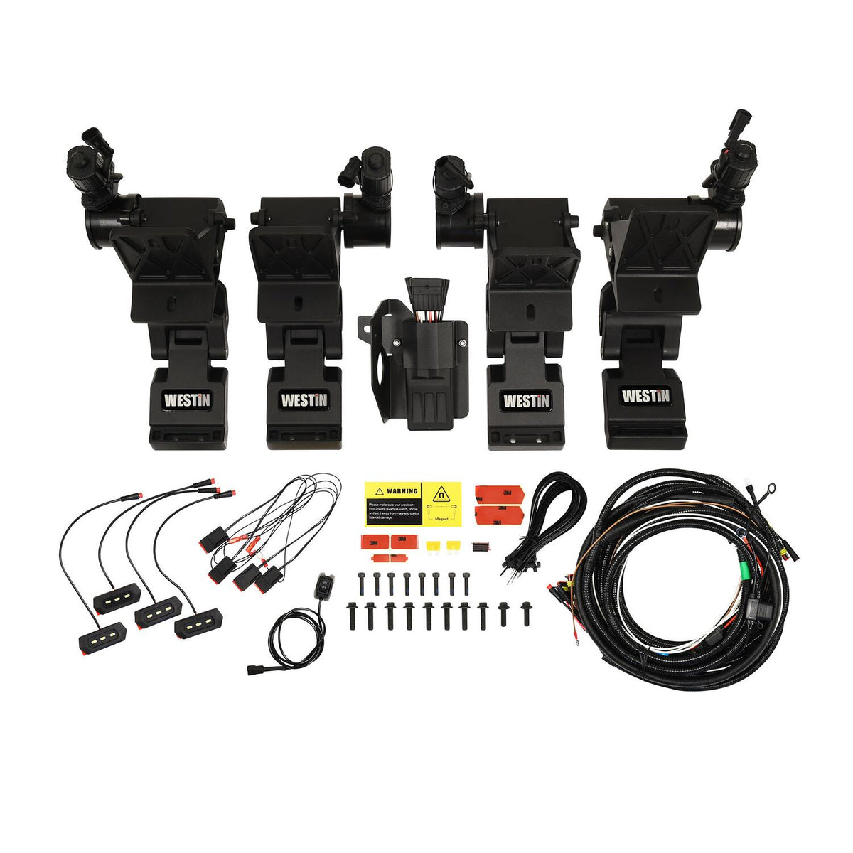 Westin Pro-e Electric Running Boards 2019-2024 Chevy/GMC Silverado/Sierra 1500 Double Cab