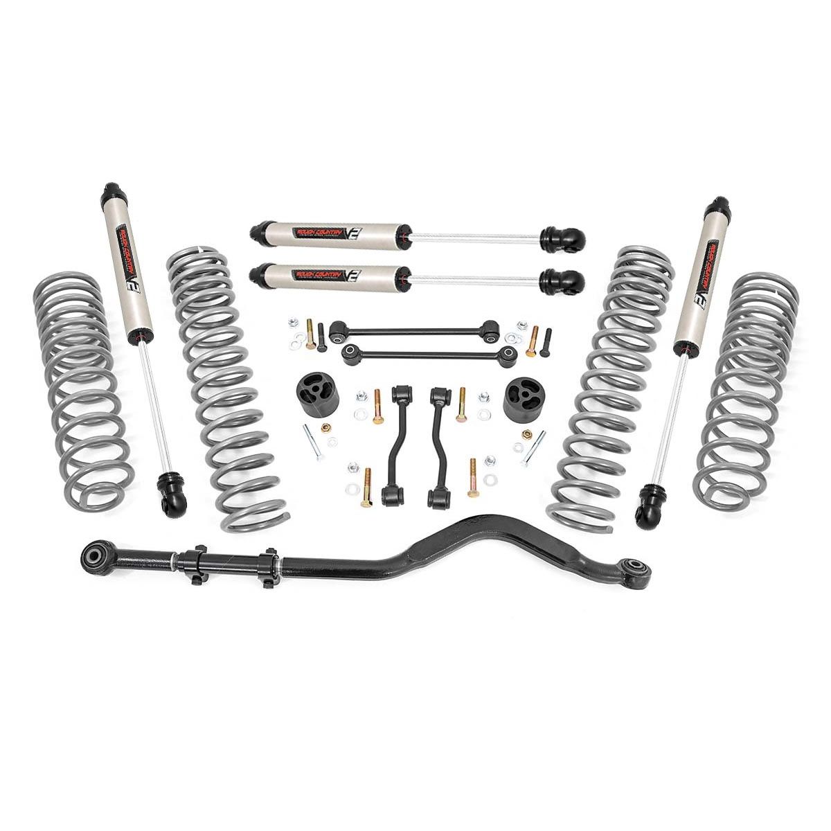 Rough Country 3.5 Inch Lift Kit | Springs | V2 | Jeep Gladiator JT 4WD (2020-2023) 64970