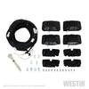WESTIN AUTOMOTIVE | R5 LED Light Kit  All  Includes 4 end caps w/ integrated LED lights & wiring harness. Black | 28-51003