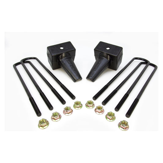 ReadyLIFT 5'' Tapered Rear Block Kit for 1 Piece Drive Shaft, 16.5'' U-Bolts (F250/F350/F450) 66-2025