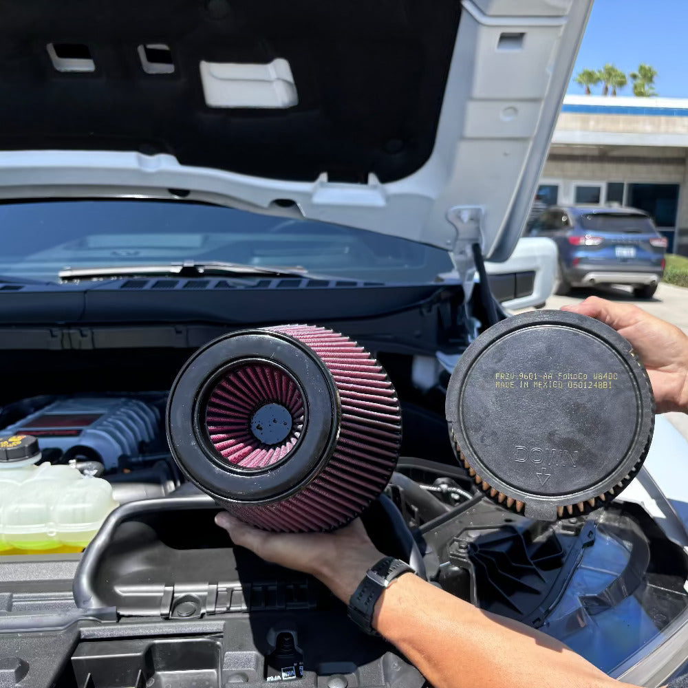 S&B Filters | STOCK REPLACEMENT FILTER FOR THE 2023-2025 FORD RAPTOR R 5.2L V8 | 66-2130