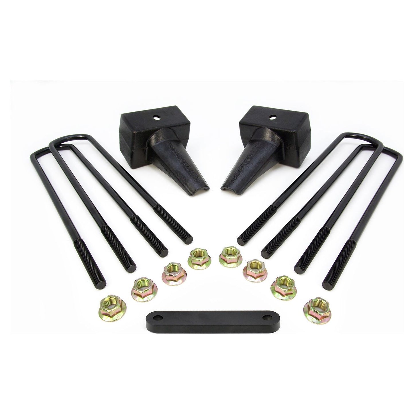 ReadyLIFT 4'' Flat Rear Block Kit with Carrier Bearing Spacer for 2 Piece Drive Shaft (F250/F350/F450) 66-2294