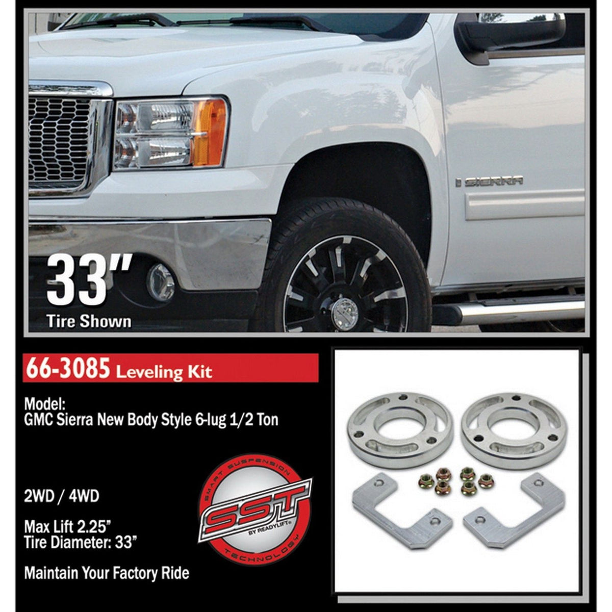 READYLIFT 66-3085 2.25'' Front Leveling Kit