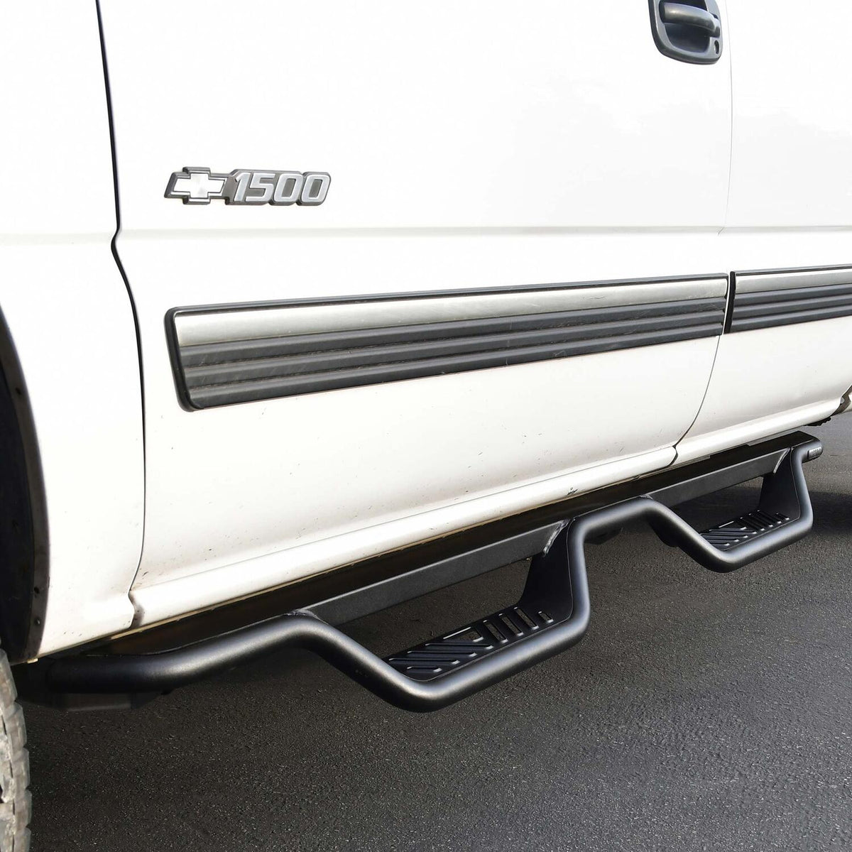 Westin Outlaw Drop Nerf Steps 1999-2013 Chevy/GMC Silverado/Sierra 1500 Ext Cab
