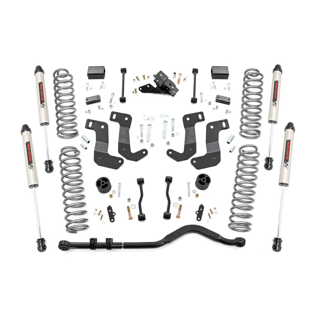 ROUGH COUNTRY 3.5 Inch Lift Kit | C/A Drop | Stage 1 | V2 | Jeep Wrangler Unlimited (24-25) | 79570