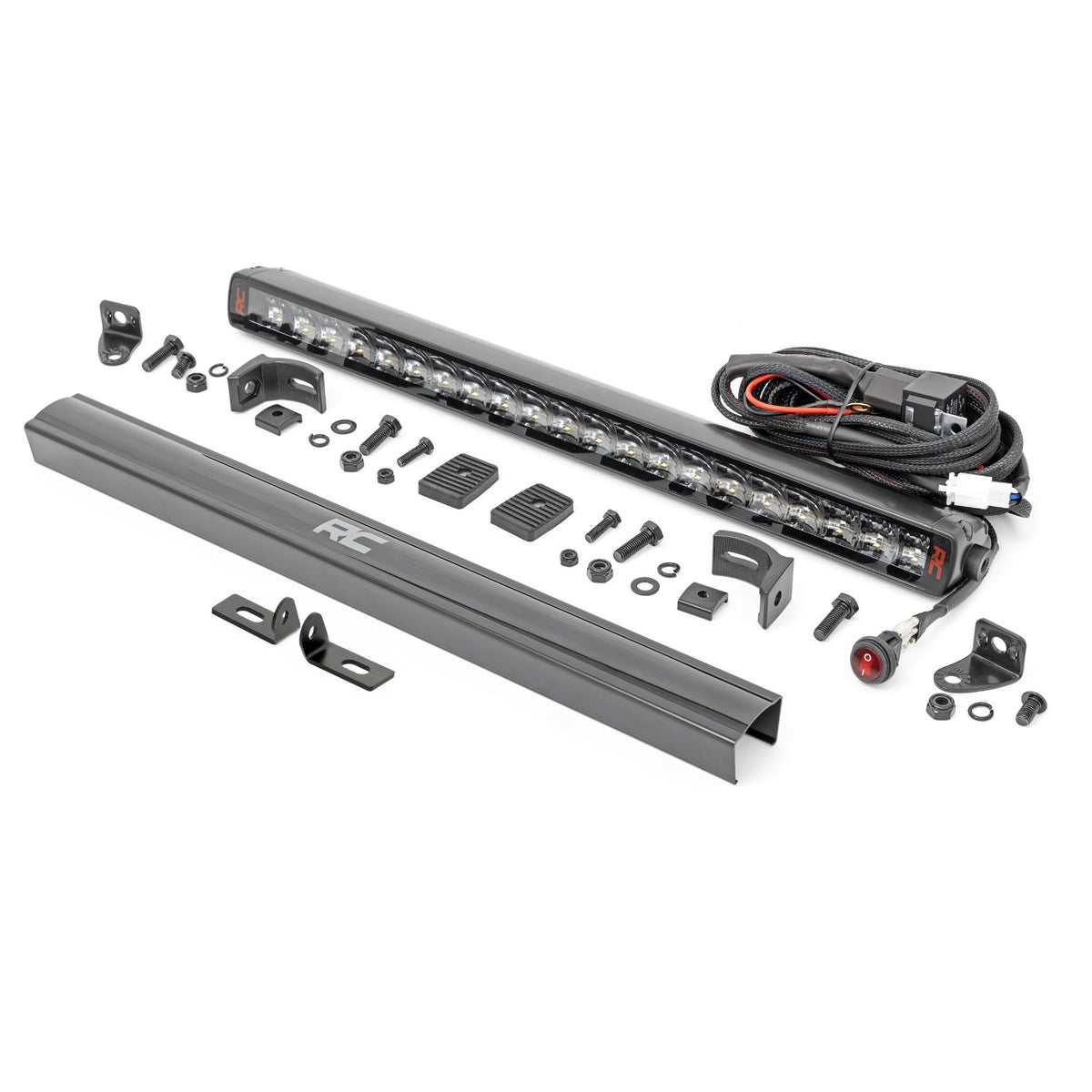 Rough Country LED Light Kit | Bumper Mount | 20" Spectrum Single Row | Ford Ranger (19-23) 80815